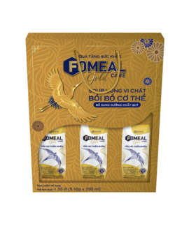 Hộp quà Fomeal Care Gold<br>Soup uống Yến Sào Thiên Nhiên