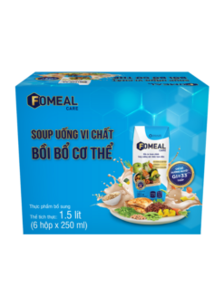 Hộp Quà Tặng 6 hộp Fomeal Care <br> Soup Uống Vi Chất <br> Dễ Hấp Thu, Bồi Bổ Cơ Thể (Vanilla) <br> 250ml