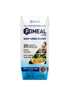 Fomeal Care <br> Soup Uống Vi Chất <br> Dễ Hấp Thu, Bồi Bổ Cơ Thể (Vanilla)<br> 250ml
