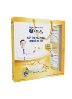 Hộp quà Fomeal Care Gold <br> Soup uống Yến Sào Thiên Nhiên mới